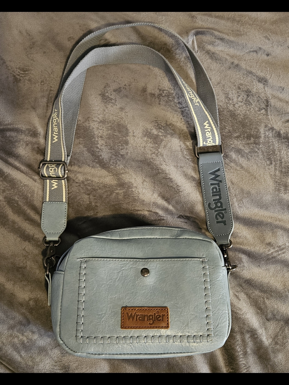 Wrangler Men’s Light Blue Crossbody Bag